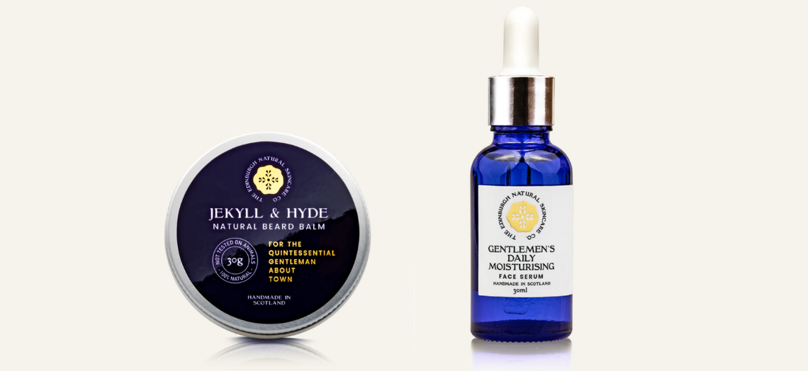 Men's skincare products from Edinburgh Skincare